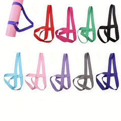 Adjustable Yoga Mat Strap for High Sweat Absorption