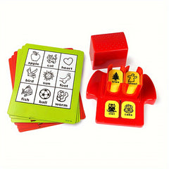 Quick Response Ability Puzzle Table Game for Early Reading - Ages 3-7