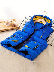 Boys Reversible Padded Waistcoat Quilting Jacket
