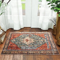 Boho Tribal Area Rug Soft Living Room Mat Vintage Washable Indoor Floor Carpet