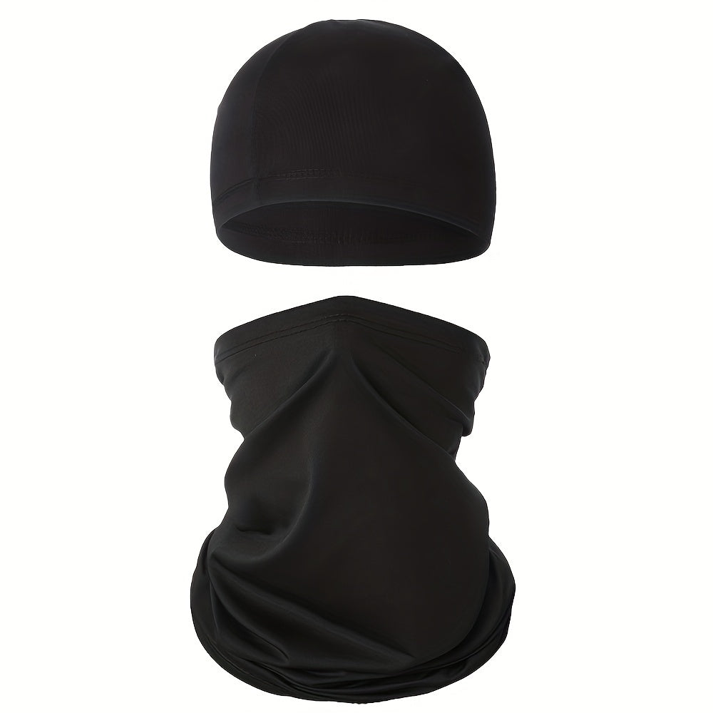 Summer Sweat Absorbing Outdoor Sports Cooling Scarf UV Protection Mask