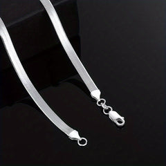 Girl's Snake Chain Hip Hop Pendant Necklace Stainless Steel
