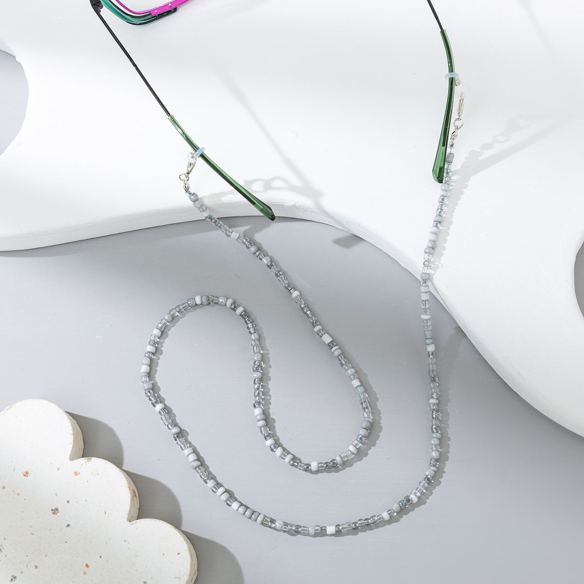 Colorful Beaded Glasses Chain Strap for Women Girls