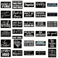 61pcs Inspirational English Graffiti Stickers for Water Bottle Car Computer