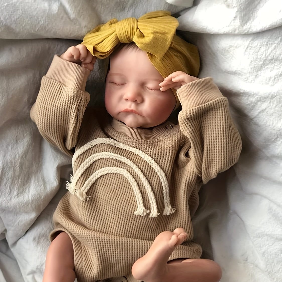 Realistic Reborn Baby Doll Levi 45 Soft Body 3D Skin Gift