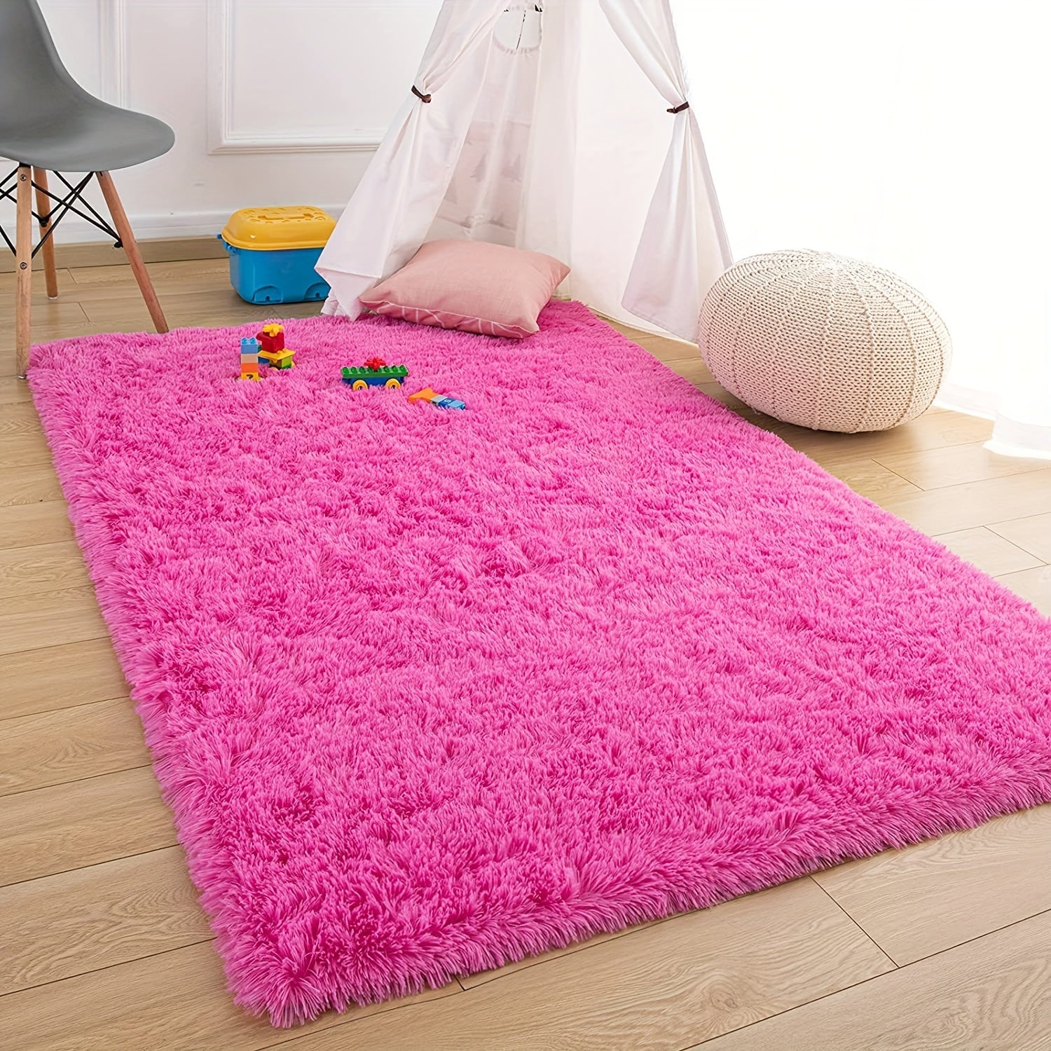 Soft Fluffy Area Rug for Bedroom Living Room Large Plush Furry Shag Rug