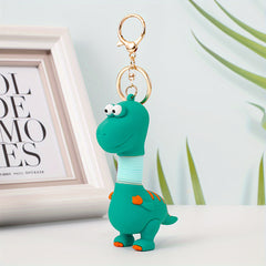 3D Dinosaur Keychain Retractable Sound Novelty Keychain