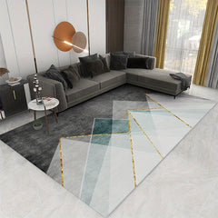 Modern Geometric Non-slip Living Room Carpet