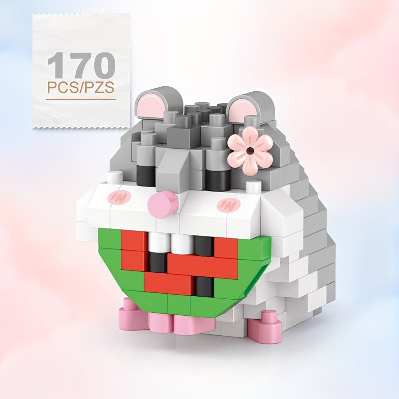 Animal Toy Building Block DIY Doll Set