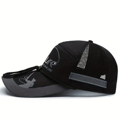 Men's Quick Drying Baseball Cap Mesh Sun Hat Fishing Sports Cap