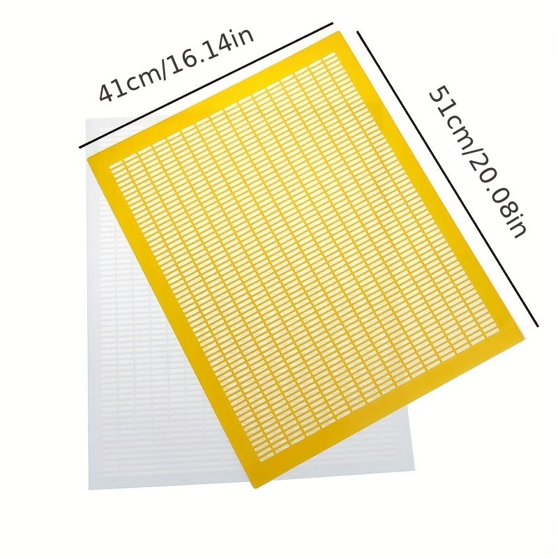 Diagonal Insulation Board - Universal Plastic Yellow Flat Insulation Grille