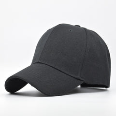 Solid Baseball Cap Street Retro Cap Sun Visor