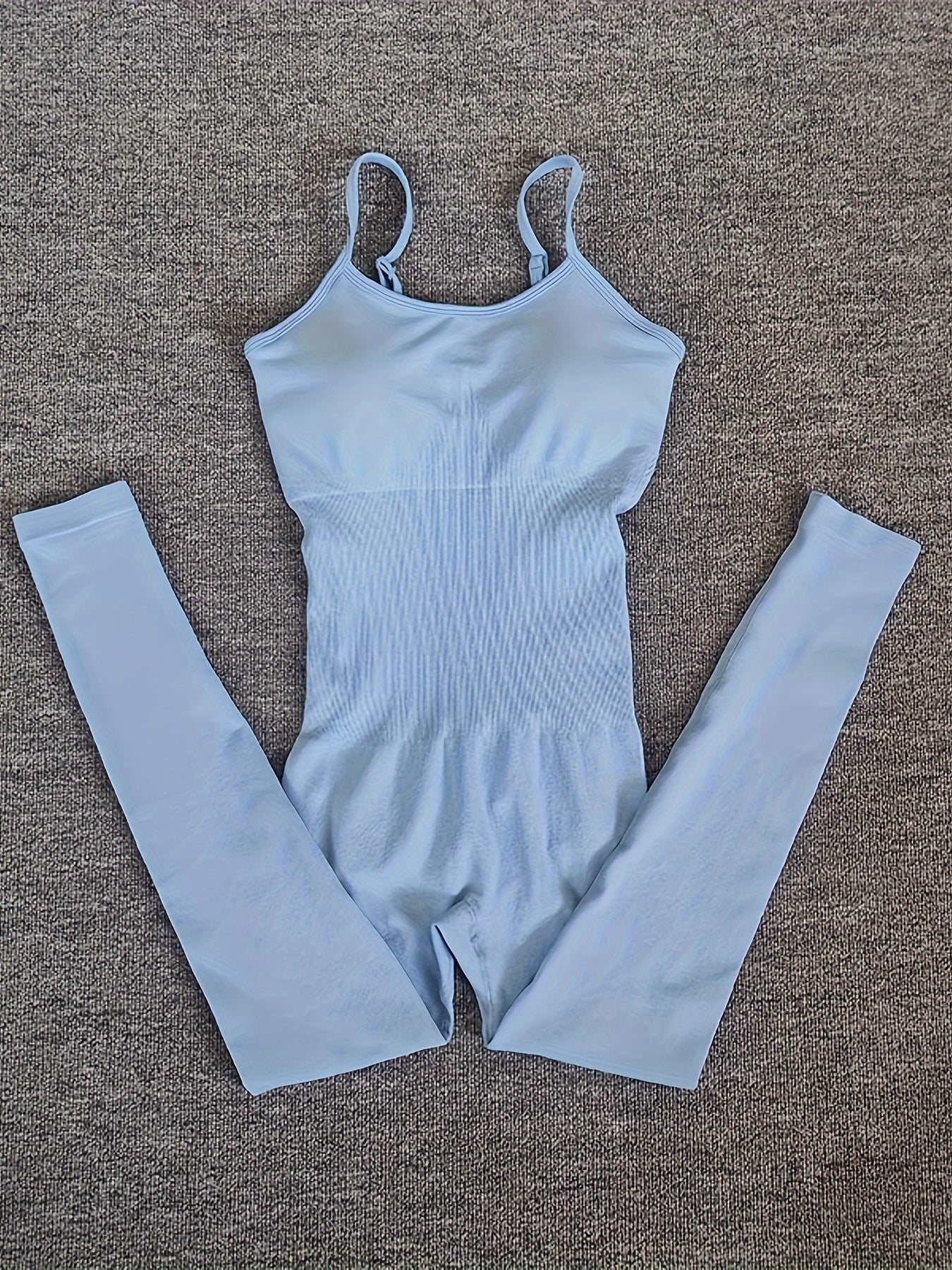 Women's Seamless Sports Jumpsuits Fitness Workout Gym Soft Jumpsuit