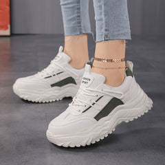 Women's Mesh Breathable Chunky Sneakers Non Slip Running Shoes