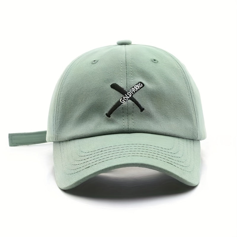 Acrylic Baseball Cap with GOLDPARKO Embroidery