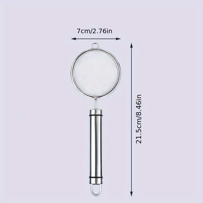304 Stainless Steel Pot Mesh Strainer for Cooking & Kitchen Tools