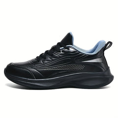 Men's Lace up Sneakers Athletic Shoes Shock Absorbing Breathable Running