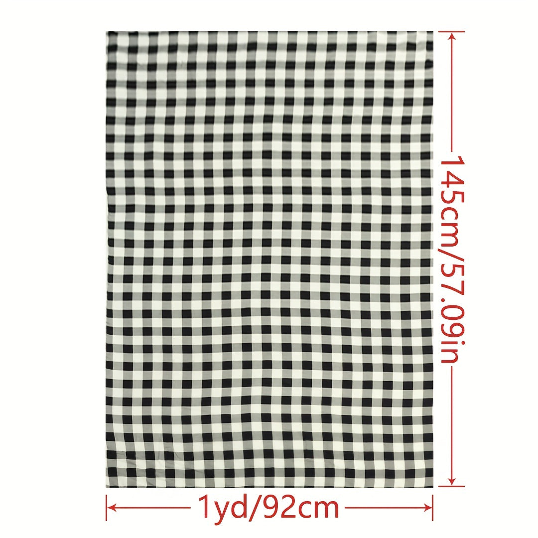 1pc Twill Faux Cotton Fabric DIY Cloth Pants Dress Quilt Cover 1 Yard