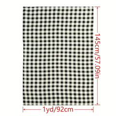 1pc Twill Faux Cotton Fabric DIY Cloth Pants Dress Quilt Cover 1 Yard