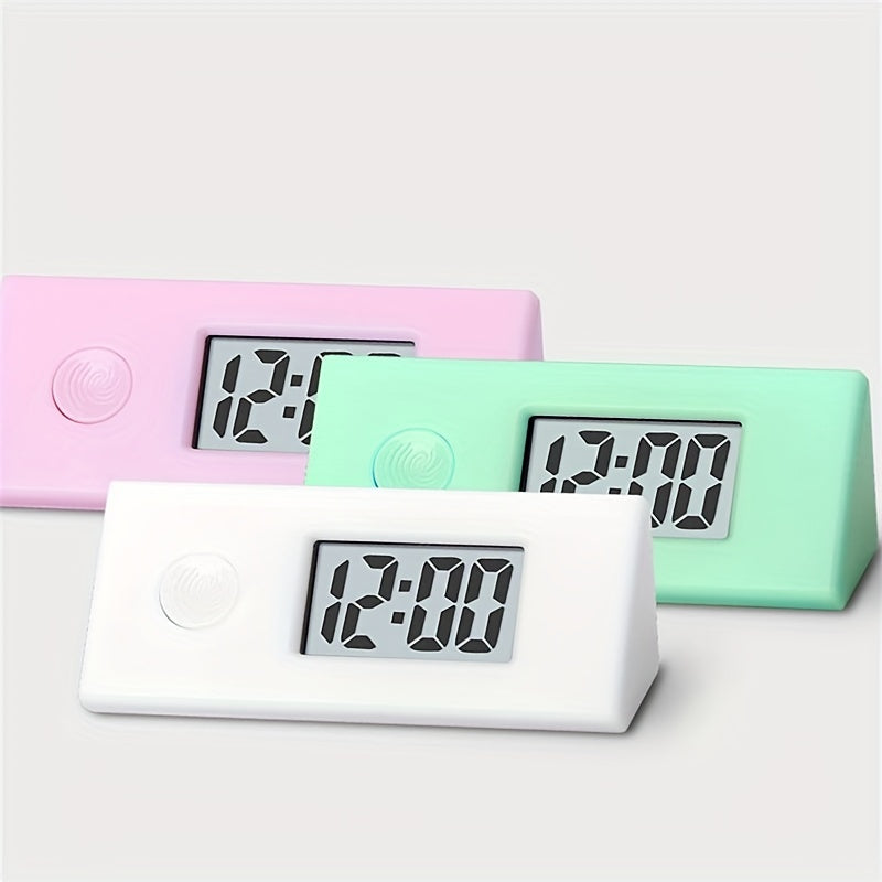 Luminous ABS Digital Electronic Clock Mini Portable Student Exam Silent Clock