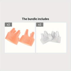 Gel Toe Separator Forefoot Cushion Pad Bunion Corrector Splint