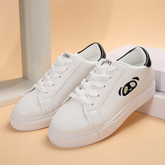Women's Cartoon Animal Embroidered Skate Shoes