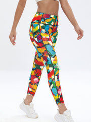 High Waist Yoga Leggings with Pocket Women's Activewear