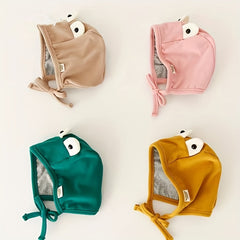 Cartoon Baby Hat Ear Protection Pullover Hat