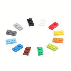 180pcs 1 x 2 Building Blocks Set - MOC 3023 ABS Material