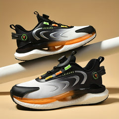 Men's Striped Running Shoes Outdoor Sneakers