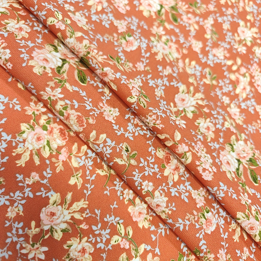 1yd Chiffon Fabric Comfortable & Breathable DIY Fabric for Clothes Pants Dress