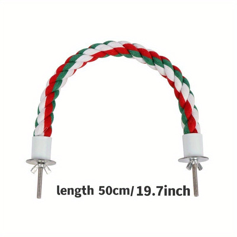 Durable Pet Stand Rope Parrot Chew Toy