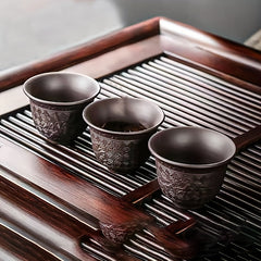 Ceramic Kung Fu Tea Set Home Automatic Tea Service Gift