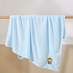 Soft & Absorbent Newborn Bath Towel & Blanket Thickened Coral Fleece