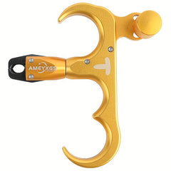 Archery Bow Release Aid 360 Rotating 4 Finger Release For Compound Bow