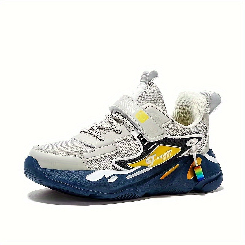 Boys' Comfy Non Slip Sneakers for Outdoor Activities
