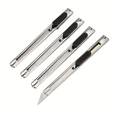 3pcs Stainless Steel Portable Office Supplies Metal Paper Student Statione