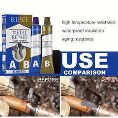 100g Magic Repair Glue AB Metal Cast Iron Repairing Adhesive