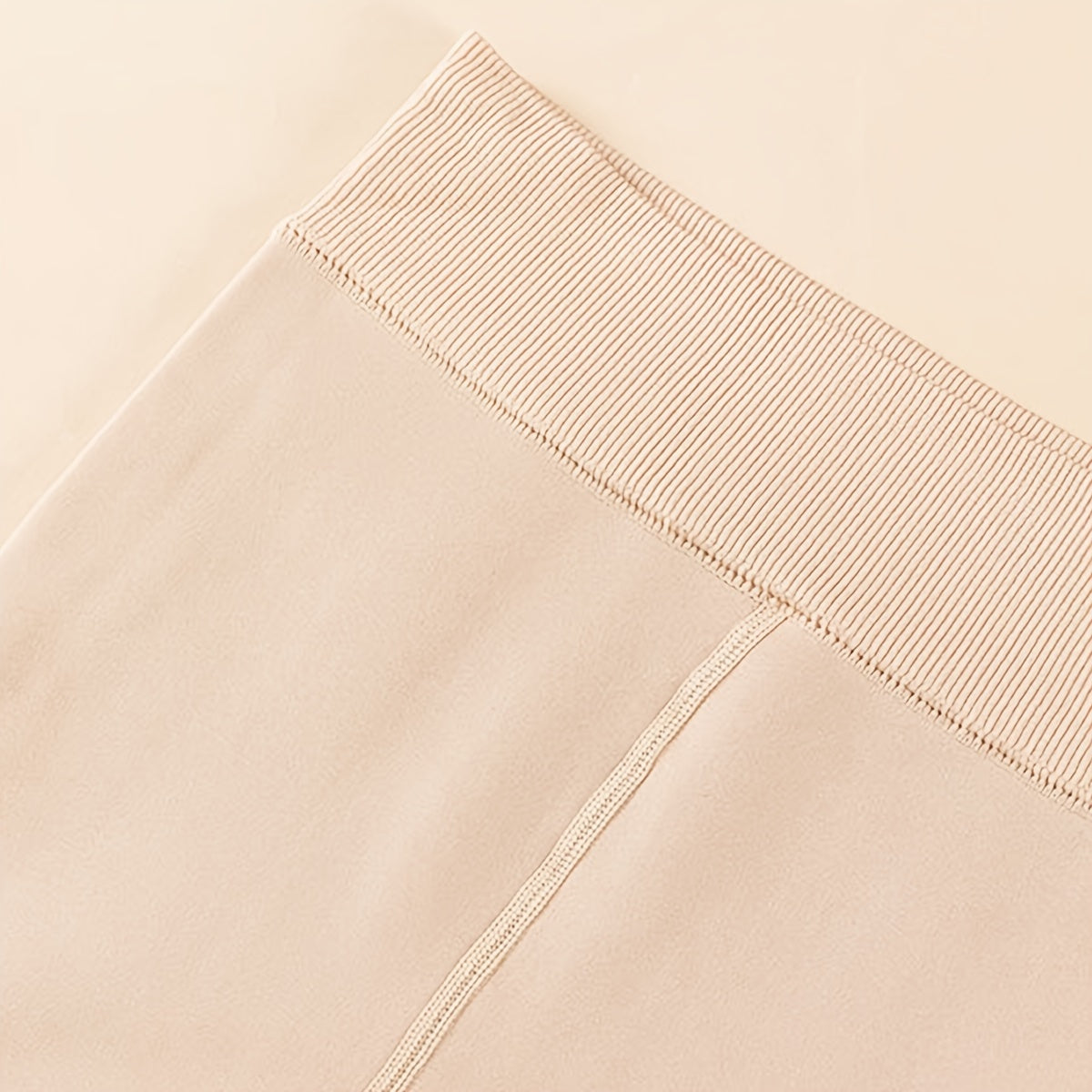 Plush Lined Tights High Waist Thermal Elastic Leggings