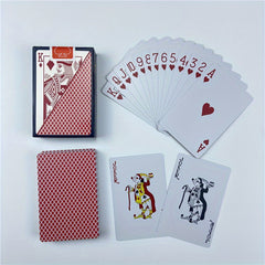 Waterproof Plastic Poker Bridge 5 8X8 2 28X3 46IN Folding Resistant PVC