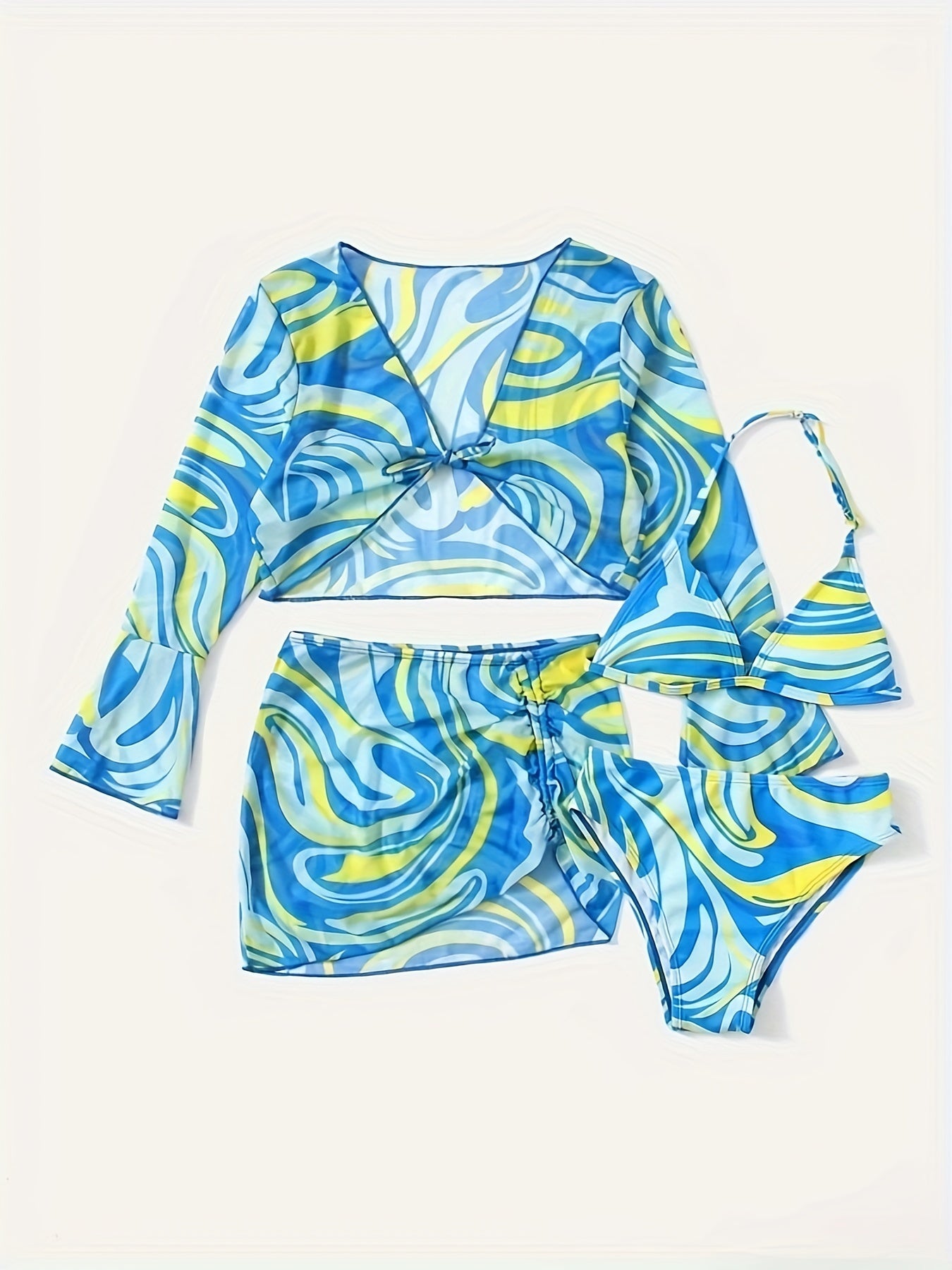 Girls Bikini Swimsuit Set Beach Summer Clothing