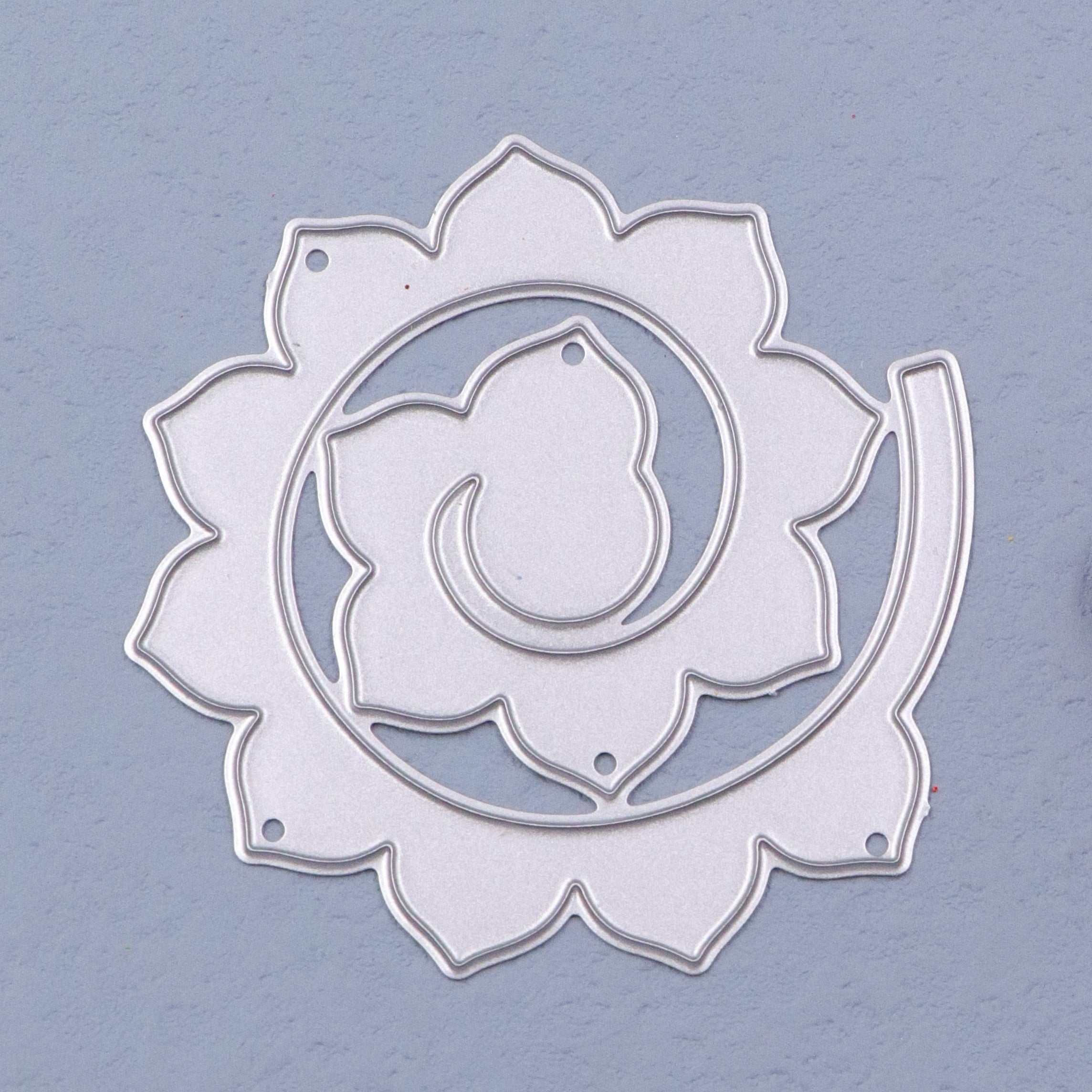 1pc Spiral Flower Metal Cutting Dies DIY Paper Crafts