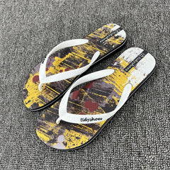 Men's Slip On Flip Flops Casual Walking Slippers - Assorted Colors