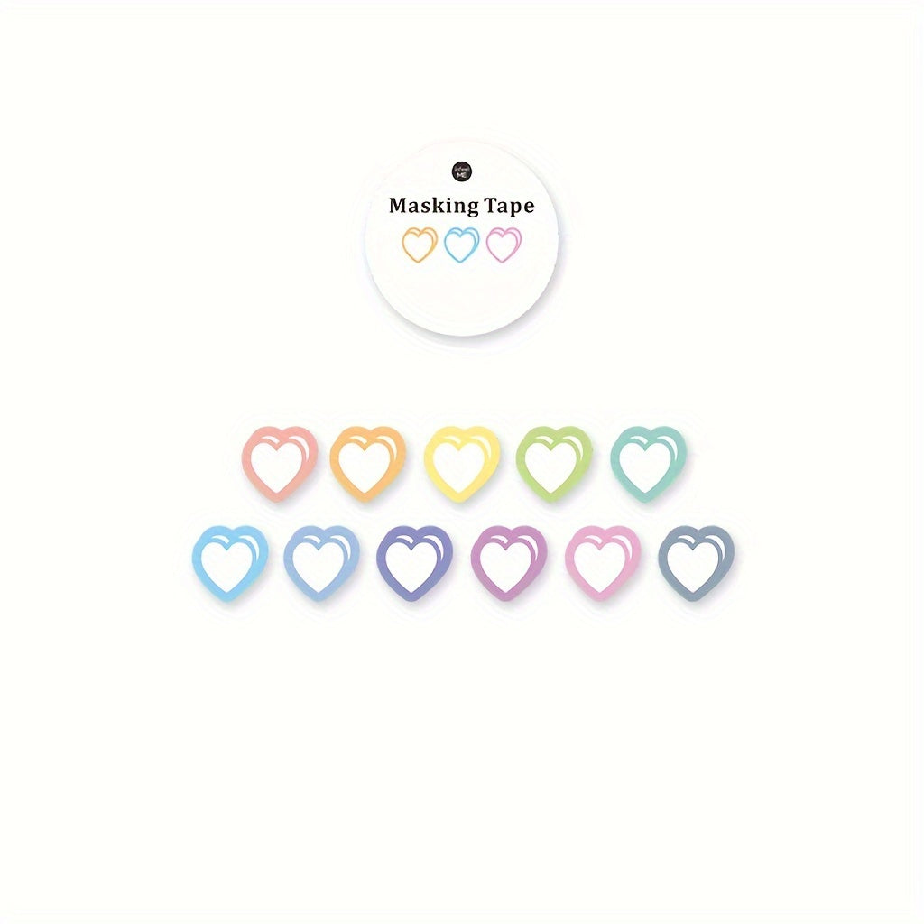 Love Confession Washi Tape Stickers Set - 100pcs