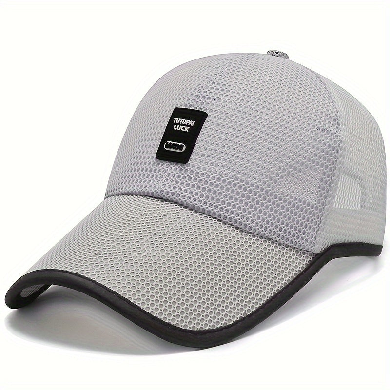 Mesh Baseball Cap Sunshade Cap Breathable Outdoor Sports Hat