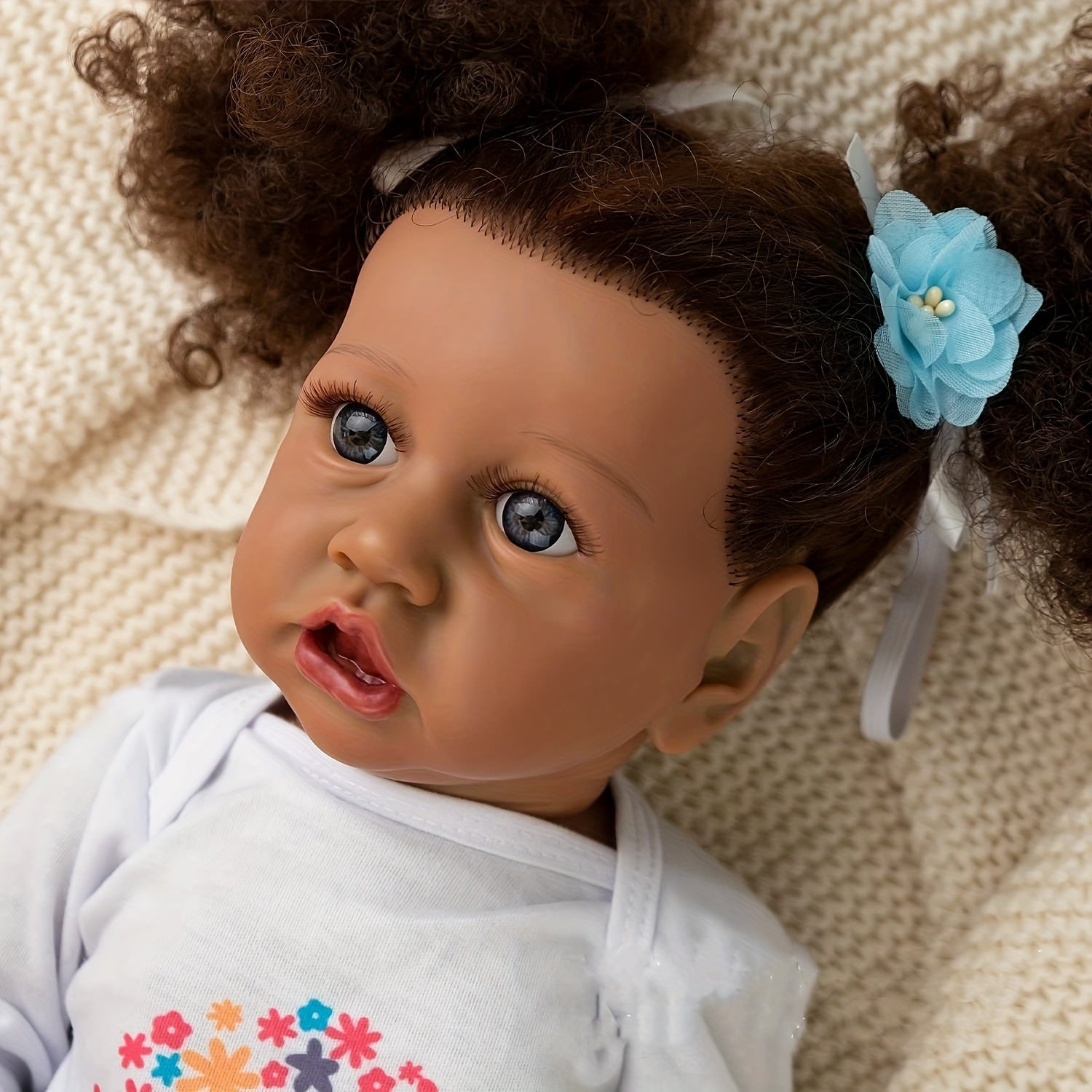 Realistic 55-88 cm Reborn Baby Doll Soft Vinyl Toy for Kids Age 3
