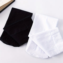 2 Pairs Casual Thin Knee High Stockings Socks for Summer & Spring