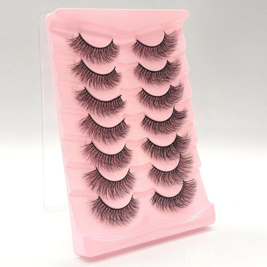 3D Mink Lashes Natural False Eyelashes Soft Wispy Volume Dramatic Long