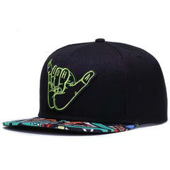 Men 666 Finger Baseball Cap Hip Hop Cap
