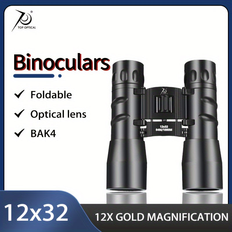 Portable HD Binoculars for Travel Camping Hiking